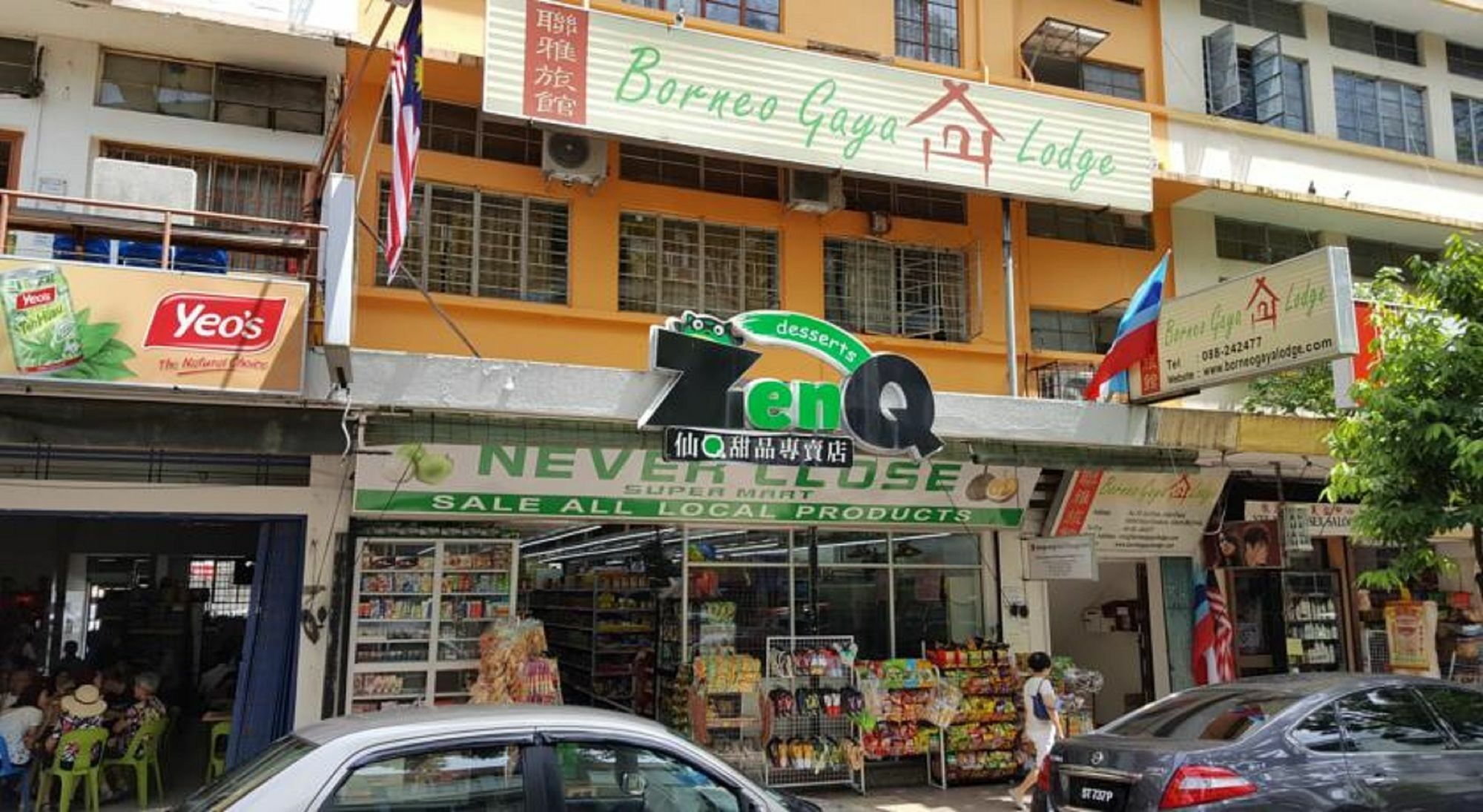 Borneo Gaya Lodge Kota Kinabalu Ngoại thất bức ảnh